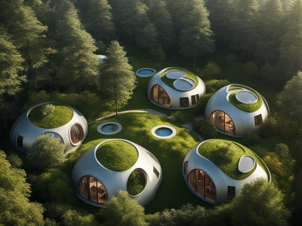 benefits of prefab hobbit houses and eco pod buildings
