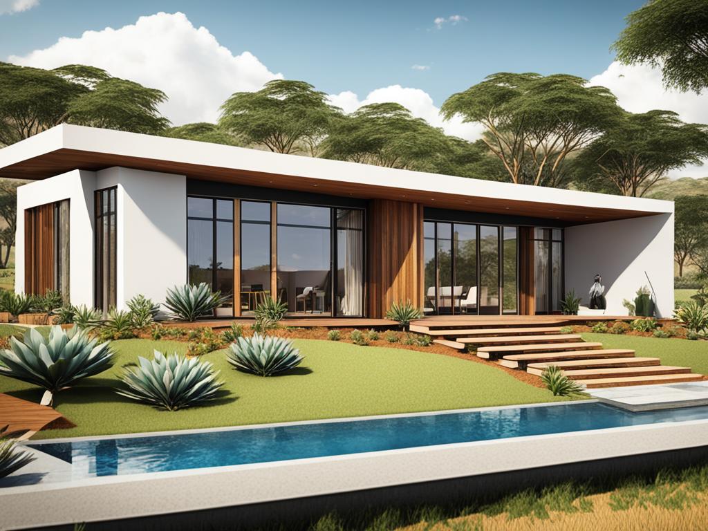modern prefabs Zimbabwe