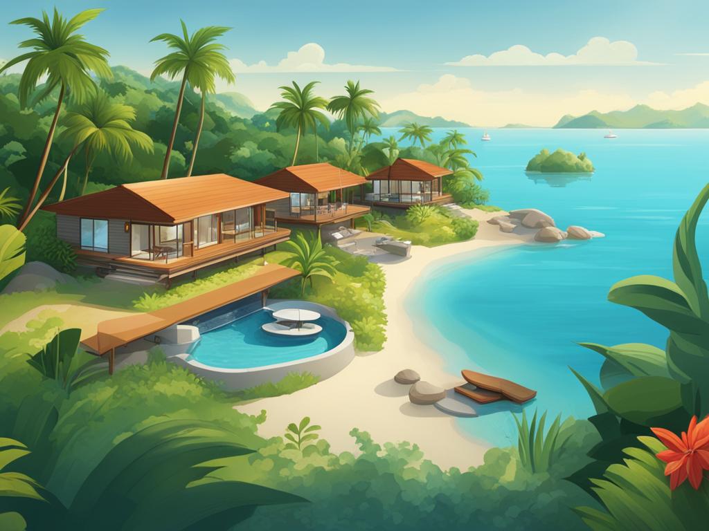 Customizable Island Style Prefab Homes