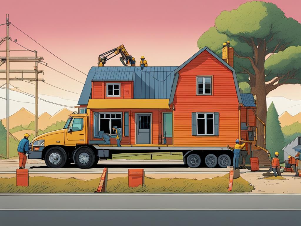 Relocate Your Modular Home with Ease: Moving prefab homes 1 move modular home